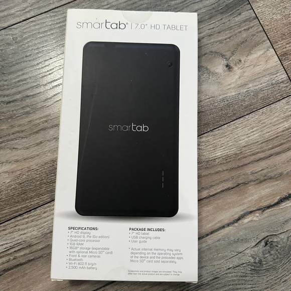 NIB Smartab 7” tablet in black - Picture 2 of 5